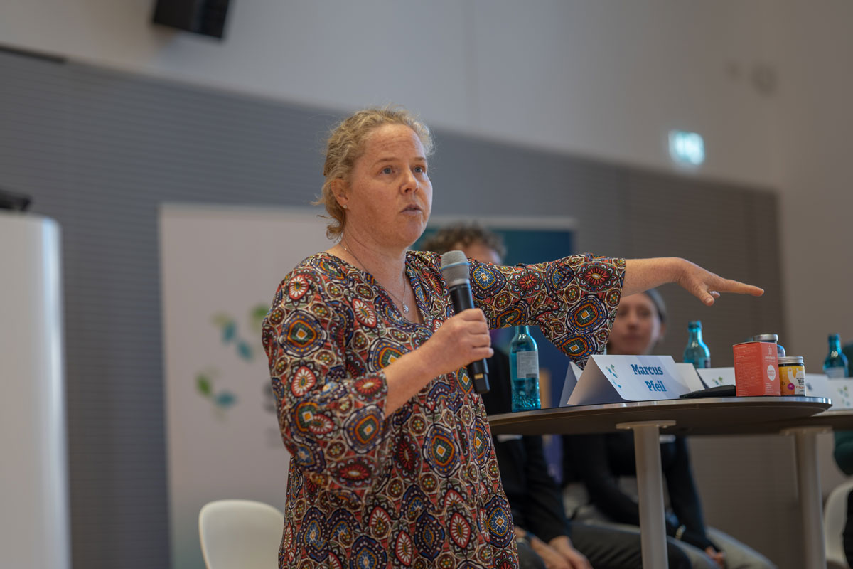 Sigrid März auf der SciCAR 2024_Foto: Julian Welz
